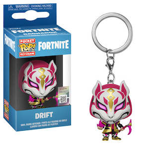 Vaulted Funko Pop Vinyls: Fortnite Drift Funko Pocket Pop Keychain