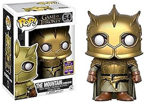 Television Funko Pop Vinyls: Pop Vinyl - Game of Thrones - The Mountain (Armoured) #54