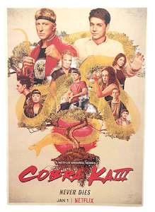 A3 Art Prints: Cobra Kai - Miyagi Do Bonsai Montage - A3 Art Print