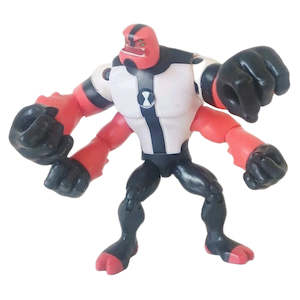 Vintage Ben 10 Four Arms Action Figure (2006)