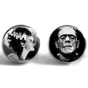 Frankenstein’s Monster & The Bride Earrings