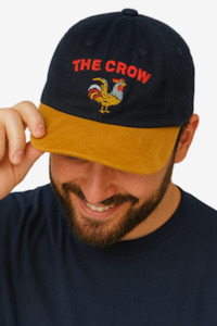 The Crow Suede Brim Baseball Cap