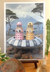 Lost in Space - Lu Lu Deluxe NZ - A4 Art Print