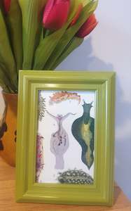 Vintage NZ Marine Life Colour Art Print