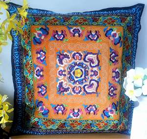 Pop Culture Cushion Covers: Ethnic Embroidered Cushion Cover