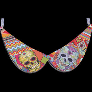Sugar Skull Collar Necklace