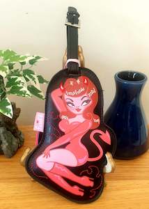 Luggage Tags: Devilish Debra Luggage Tag