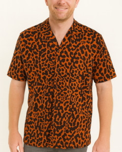 I Love Ugly Men's Leopard Shirt (Small)