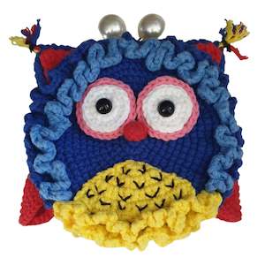 Handmade Owl Crochet Coin Purse
