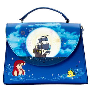 SALE Loungefly Little Mermaid: Ariel Glow in the Dark Handbag