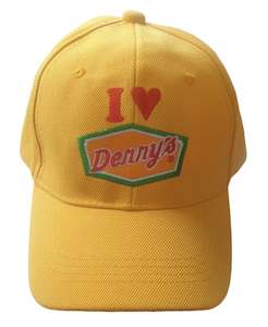 Denny's Yellow Baseball Cap