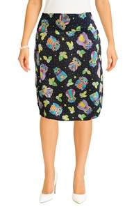 Cosmic Owls Skirt - Planet Retro Original - SALE