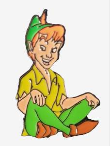 Peter Pan Enamel Pin / Brooch