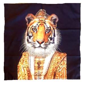Pop Culture Cushion Covers: Royal Tiger Cushion Cover
