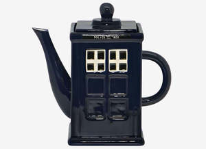 Police Box Ceramic Teapot - SALE