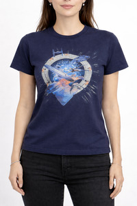 Sci-Fi Crossover Stargate T-Shirt – Small (Slim Fit, Unisex)