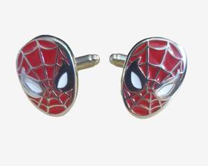 Cufflinks: Cufflinks - Marvel - Spider-Man Red Mask