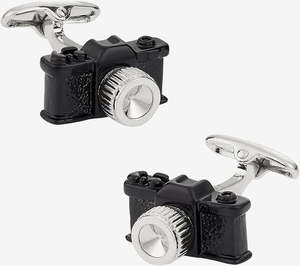 Cufflinks: Black Camera Cufflinks