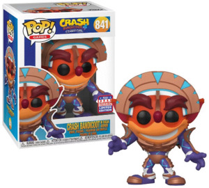 Gaming Funko Pop Vinyls: Pop Vinyl - Crash Bandicoot in Mask Armor #841