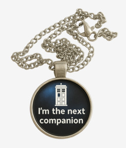 Doctor Who - I'm the Next Companion Necklace