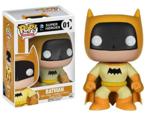Funko Pop Vinyls: Pop Vinyl - Batman (Yellow) #01