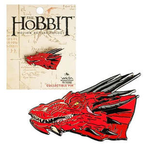 Hobbit - WETA Workshop Smaug Enamel Pin / Brooch