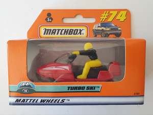 Vintage Matchbox Car #74 Turbo Ski