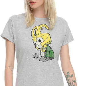 Thor - Loki Funko Pop! T-Shirt Ladies (Small)