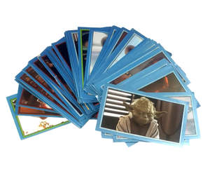 All Star Wars: Star Wars Episode II Merlin Sticker Lot x 56 (2002)