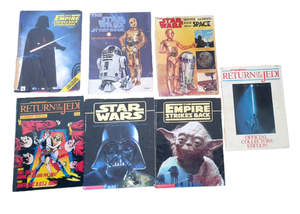 All Star Wars: Vintage Star Wars Books & Specials Lot of 7 (1977–1997)