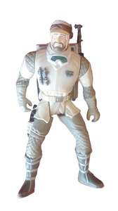 All Star Wars: Star Wars Hoth Rebel Soldier Figure with Backpack (1997)