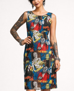 Universal Monsters Julie Dress - Planet Retro Original (XS & Small)