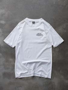 Surf And Skate: Vintage '90s White Quiksilver Performance Tee (S)