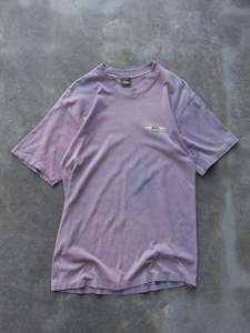 Vintage Thrashed Faded Purple Quiksilver Tee (L)