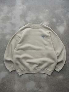 Vintage Stone Beige Quiksilver Sweatshirt (XL)