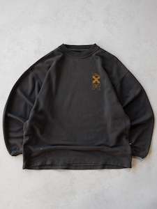 Surf And Skate: Vintage Quiksilver Aztek Sweatshirt (XL)
