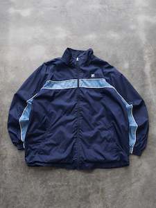 Vintage Navy Fila Track Jacket (XL)