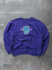 Hard Rock Cafe: Vintage Purple Hard Rock Cafe Sydney Sweatshirt (XL)