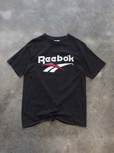 Reebok: Vintage Black Reebok Tee (M)