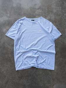 Vintage Sale: Vintage Light Blue Ralph Lauren Tee (M)