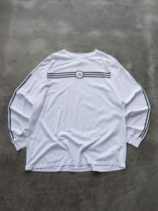 Vintage Adidas 3-Stripe Long Sleeve (XL)