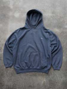 Quiksilver: Vintage Blue Quiksilver Hoodie (2XL)
