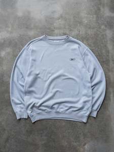 Vintage Light Blue Reebok Sweatshirt (S)