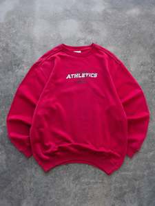 Vintage Red Reebok Athletics Sweatshirt (L)