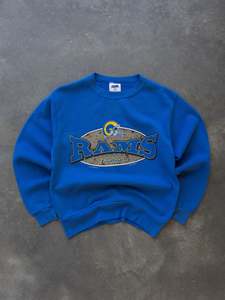 Vintage 1999 Blue St. Louis Rams Sweatshirt (10–12Y)