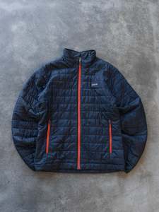 Vintage Navy Patagonia Nano Puff Jacket (S)