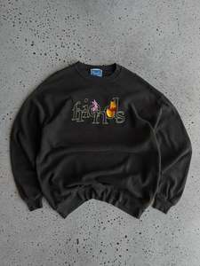 30 Off Birthday Sale: Vintage '90s Pooh & Piglet Sweatshirt (L)