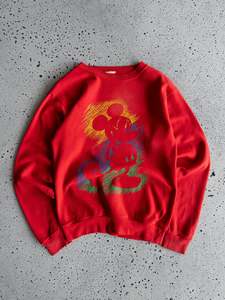 Vintage Mickey Mouse Sweatshirt (M)