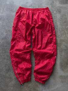 Vintage Bottoms: Vintage Red Nike Track Pants (L)