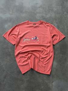 Vintage Mickey and Pluto Pocket Tee (L)